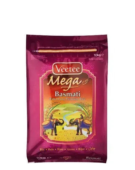 VEETEE MEGA BASMATI 10KG - Kashmir Watan Foodstores
