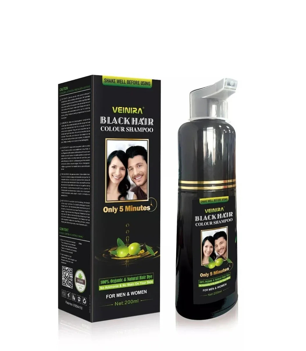 VEINIRA BLACK HAIR SHAMPOO 200ml - Kashmir Watan Foodstores