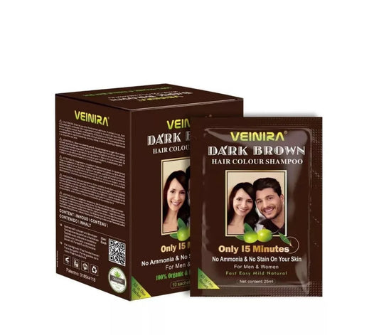VEINIRA DARK BROWN 10 SACHETS*25ml - Kashmir Watan Foodstores