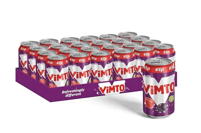 VIMTO CAN CASE 24*330ML - Kashmir Watan Foodstores