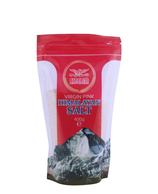 VIRGIN PINK HIMALAYAN SALT 400G (HEERA) - Kashmir Watan Foodstores