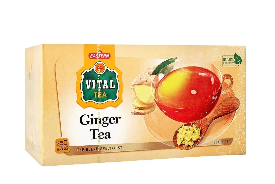 VITAL GINGER TEA 25TEA BAGS PM99P - Kashmir Watan Foodstores