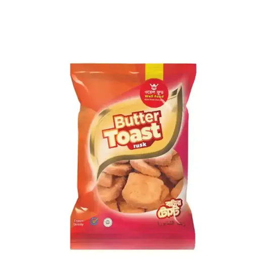 WELL FOOD BUTTER TOAST 250GM - Kashmir Watan Foodstores
