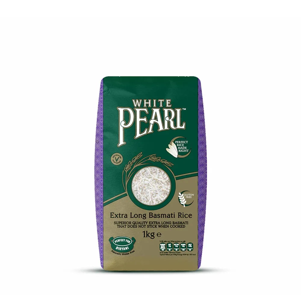 W/PEARL BASMATI XTRA LONG GRAIN 1KG - Kashmir Watan Foodstores