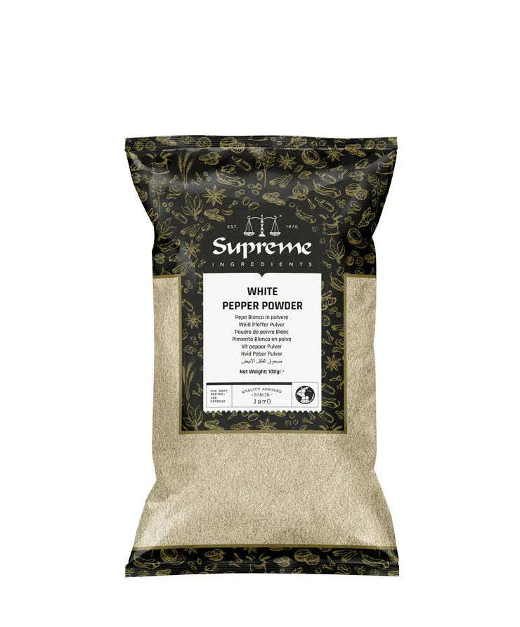 SQ WHITE PEPPER PWD 100G - Kashmir Watan Foodstores