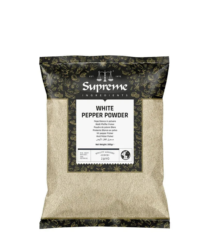 SQ WHITE PEPPER PWD 300G - Kashmir Watan Foodstores