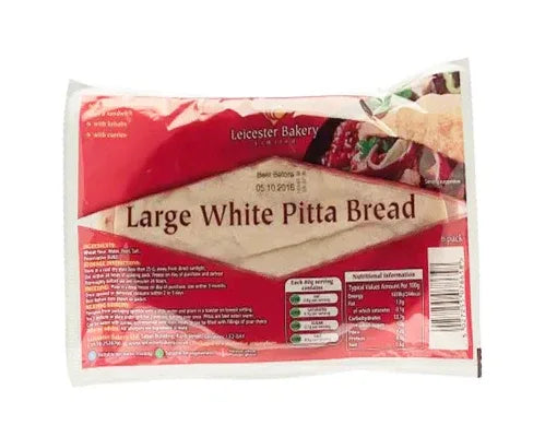 LB WHITE PITTA BREAD 6pk - Kashmir Watan Foodstores