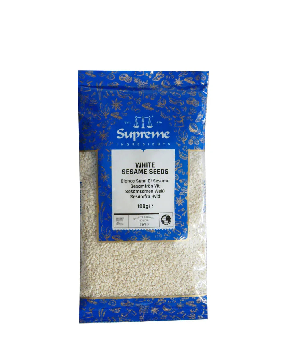 SQ WHITE SESAME SEED 100G - Kashmir Watan Foodstores
