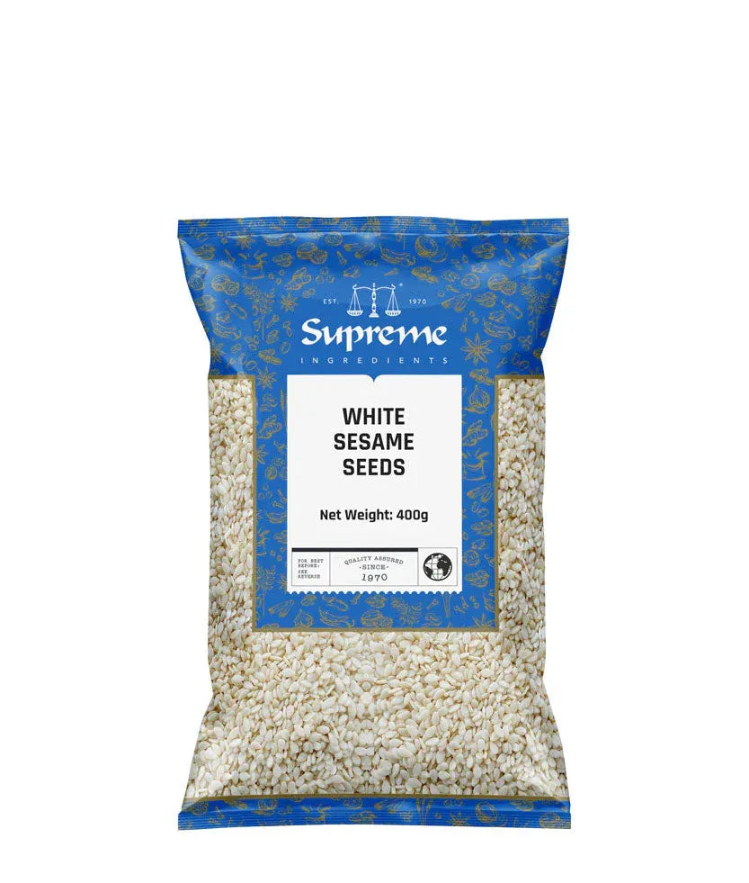 SQ WHITE SESAME SEEDS 400G - Kashmir Watan Foodstores