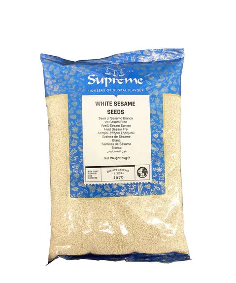 SQ WHITE SESAME TILL SEEDS 1KG - Kashmir Watan Foodstores