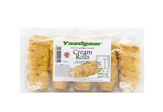 YAADGAAR CREAM ROLL ORANGE FLAV 5PK - Kashmir Watan Foodstores