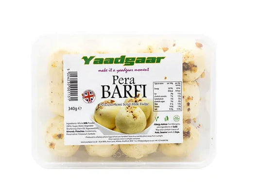 YAADGAAR PERA BARFI 340G - Kashmir Watan Foodstores