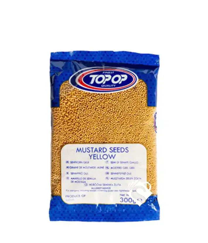 TOPOP YELLOW MUSTARD SEED 300G - Kashmir Watan Foodstores
