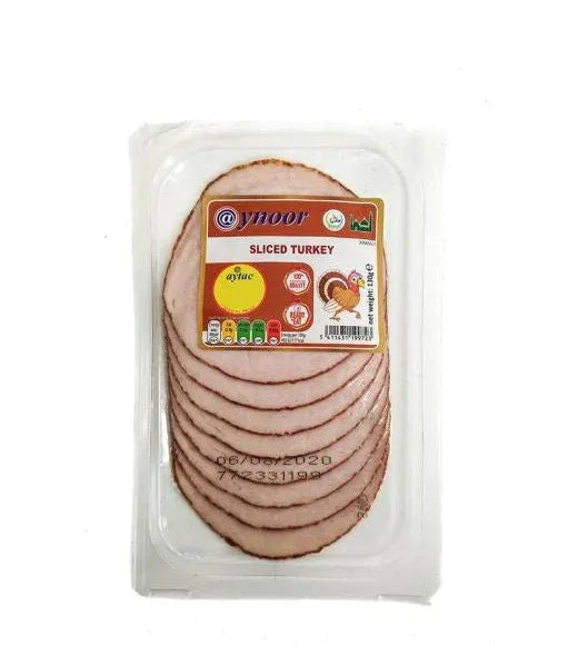 @YNOOR SLICED TURKEY 130G - Kashmir Watan Foodstores