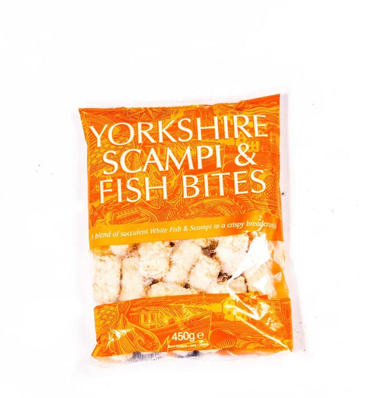 YORKSHIRE SCAMPI & FISH BITES 450G - Kashmir Watan Foodstores