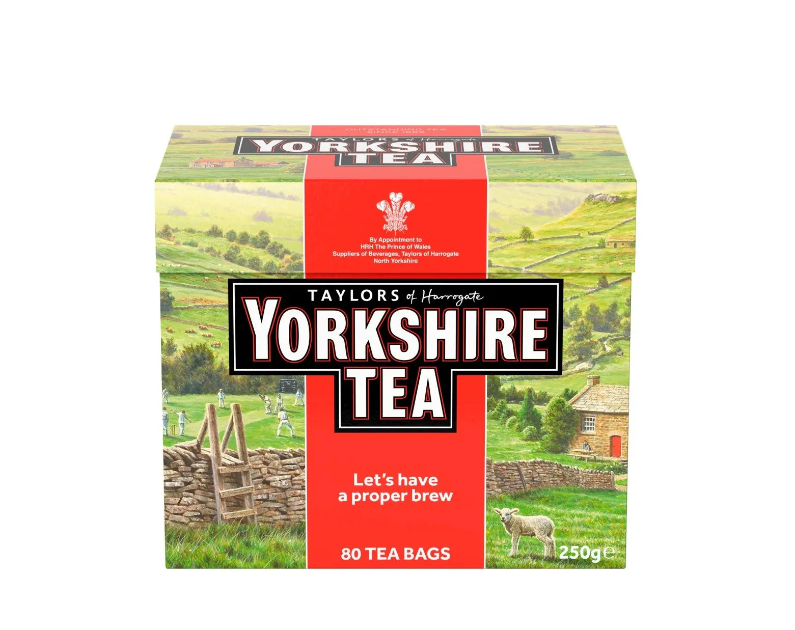 YORKSHIRE TEA 80 TEA BAGS 250G - Kashmir Watan Foodstores