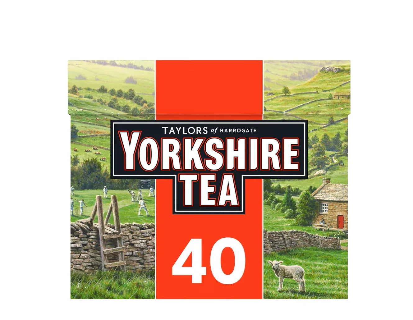 YORKSHIRE TEA BAGS 40'S 125G - Kashmir Watan Foodstores