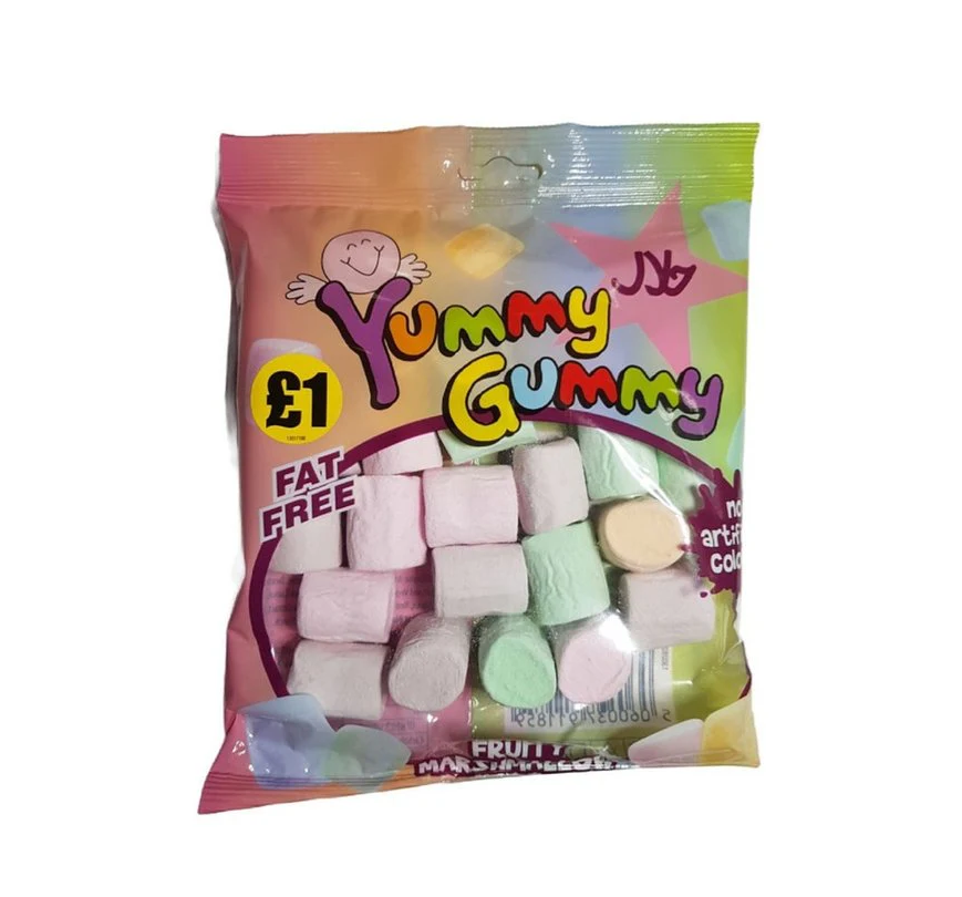 YUMMY GUMMY MALLOW ROLLER 140G
