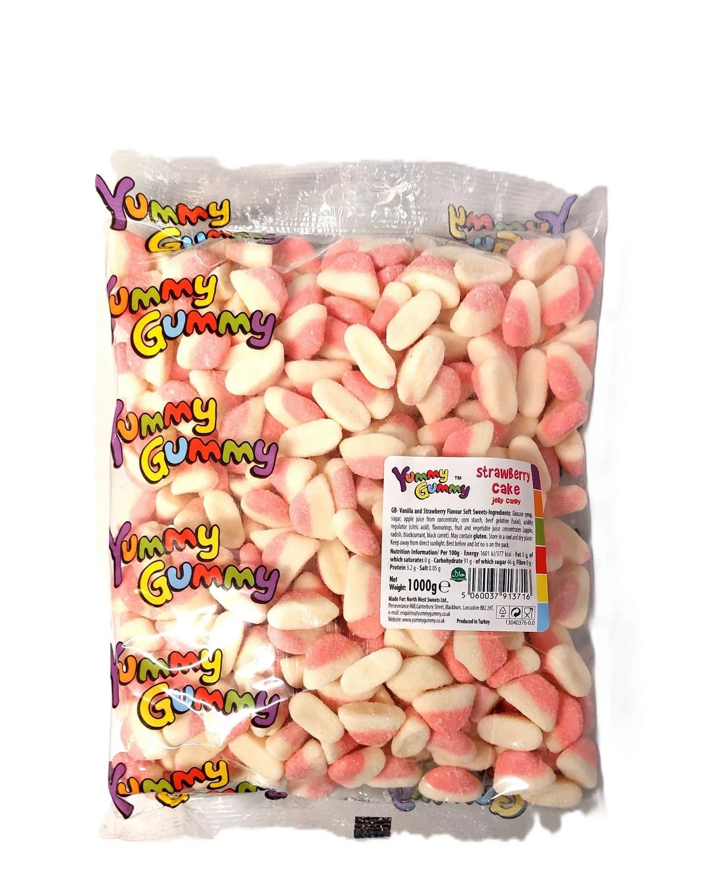 YUMMY GUMMY STRAWBERRY CAKE 1KG - Kashmir Watan Foodstores