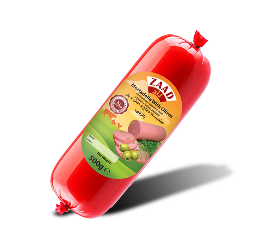 ZAAD BEEF SALAMI WITH OLIVE 500G - Kashmir Watan Foodstores