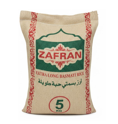 ZAFRAN XL BASMATI RICE 5KG