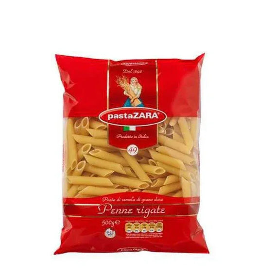 ZARA PASTA PENNE RIGARE 500g - Kashmir Watan Foodstores