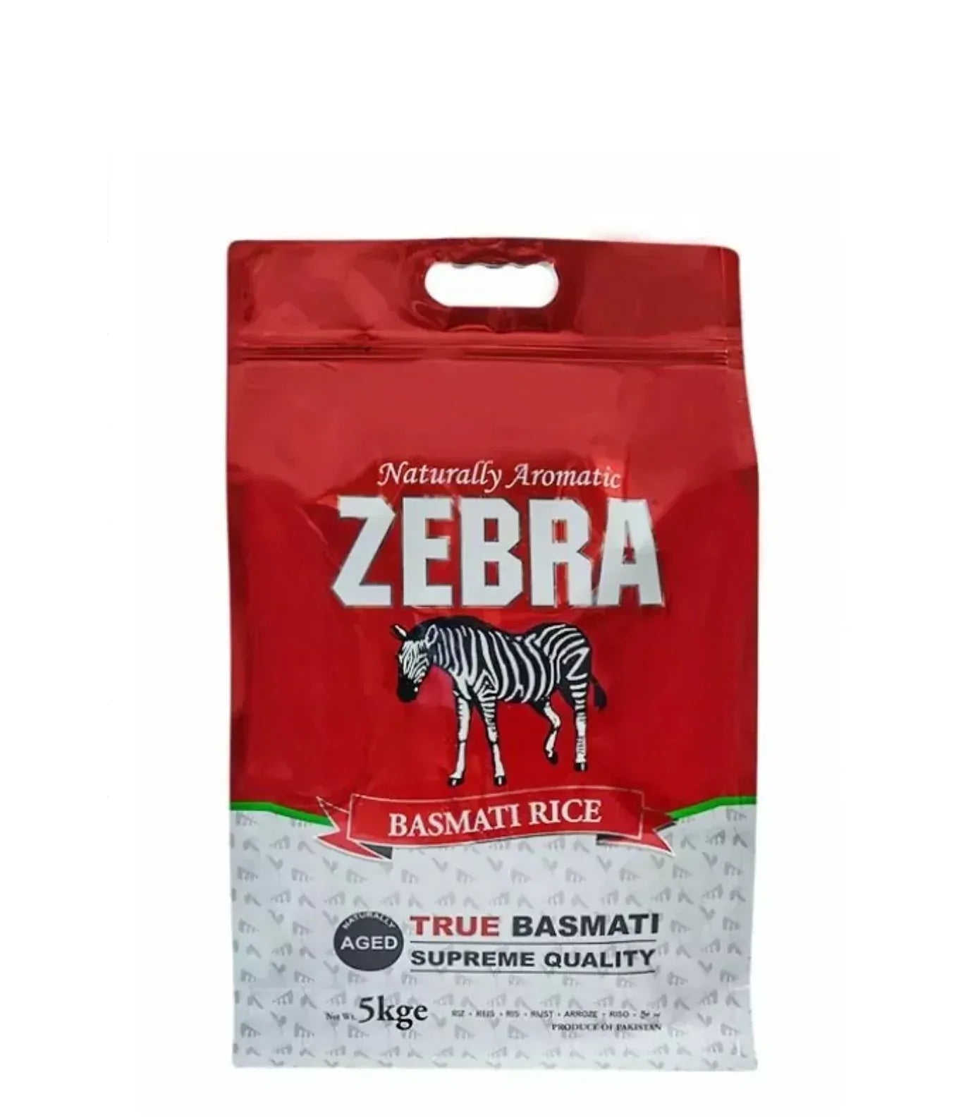 ZEBRA BASMATI 5KG - Kashmir Watan Foodstores