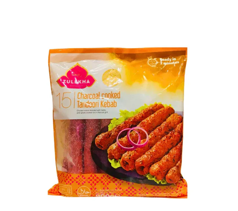 ZULEKHA CHARCOAL TANDOORI KEBAB 15 -900G - Kashmir Watan Foodstores