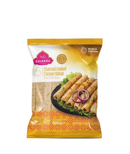 ZULEKHA CHICKEN CHARCOAL KEBAB 900G - Kashmir Watan Foodstores
