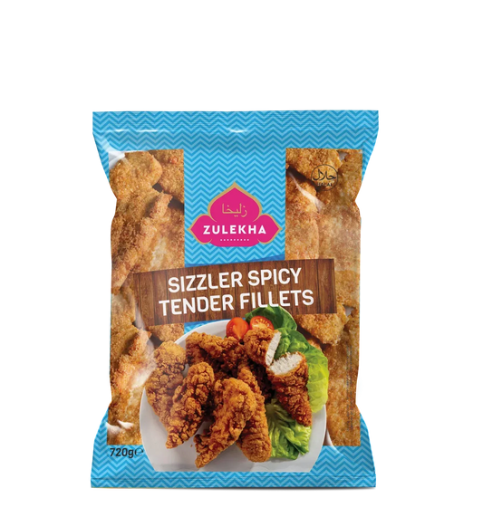 ZULEKHA SIZZLER TENDER FILLETS 720G - Kashmir Watan Foodstores