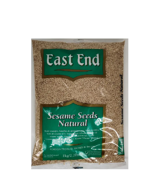 EE SESAME SEEDS NATURAL 1KG - Kashmir Watan Foodstores