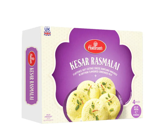 H/R KESAR RASMALAI 4PCS 500G - Kashmir Watan Foodstores