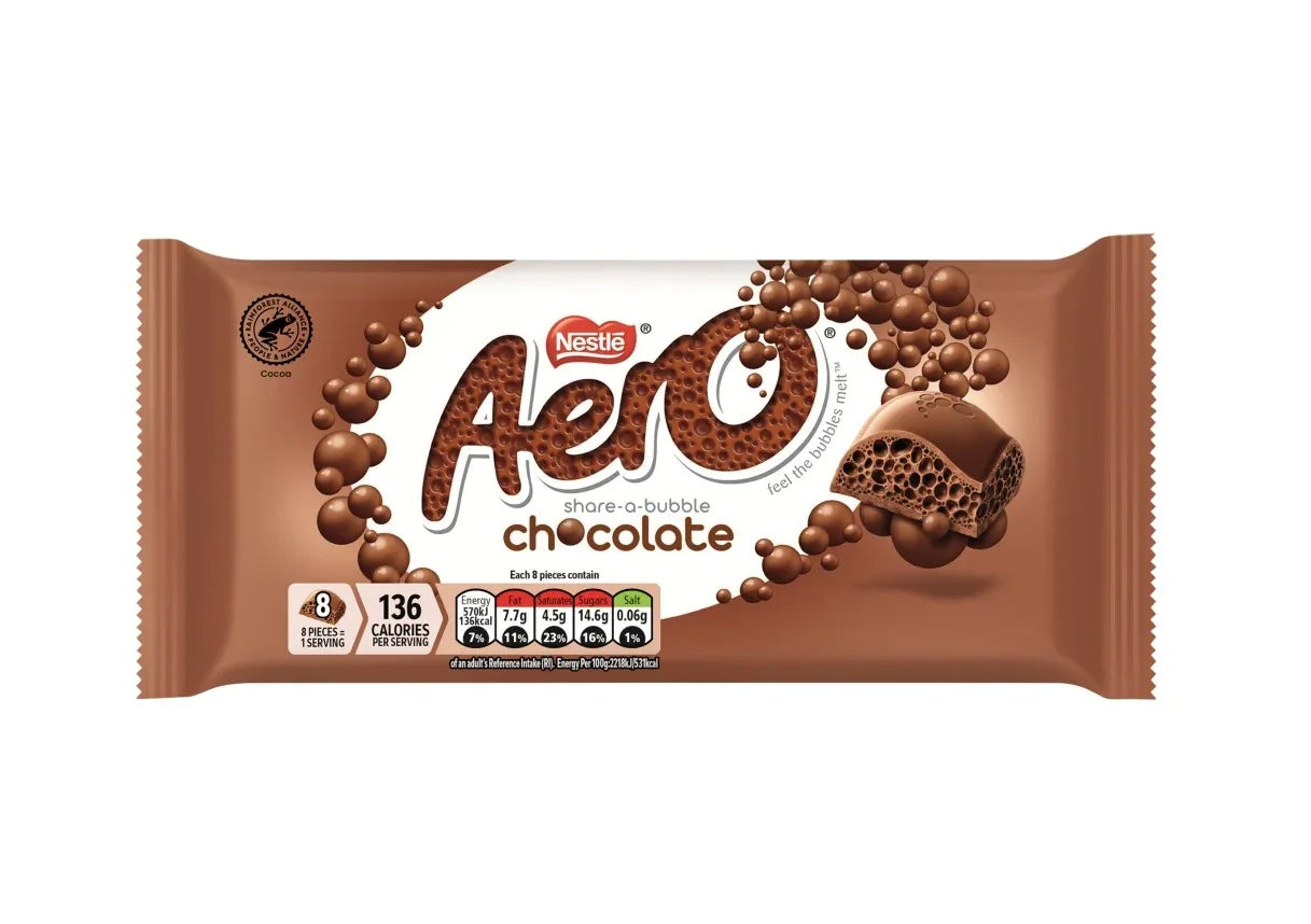 NESTLE AERO CHOCOLATE 9G PM£1.50 - Kashmir Watan Foodstores