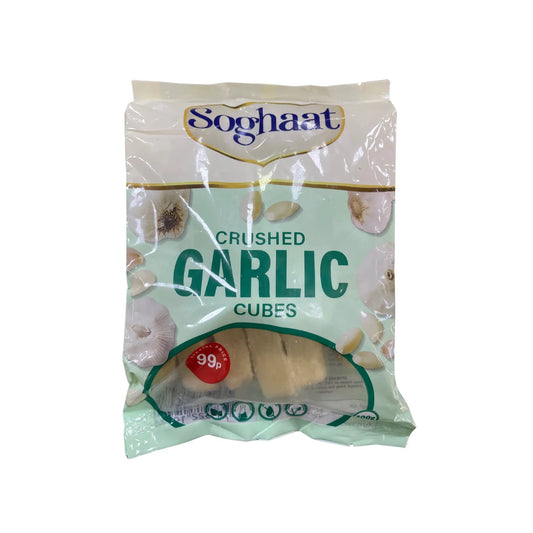 SOGHAAT GARLIC CRUSHED CUBES 400G (BUY 1 GET 1 FREE) - Kashmir Watan Foodstores