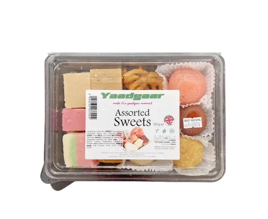 YAADGAAR ASSORTED SWEETS 380G - Kashmir Watan Foodstores