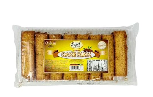 REGAL ALMOND CAKE RUSK 21PCS 630G - Kashmir Watan Foodstores