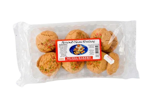 MUZDA ALMD NAAN KHATAY 275g - Kashmir Watan Foodstores