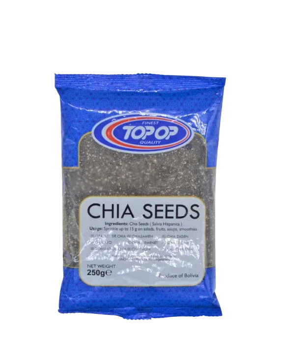 TOP OP CHIA SEED 250G - Kashmir Watan Foodstores