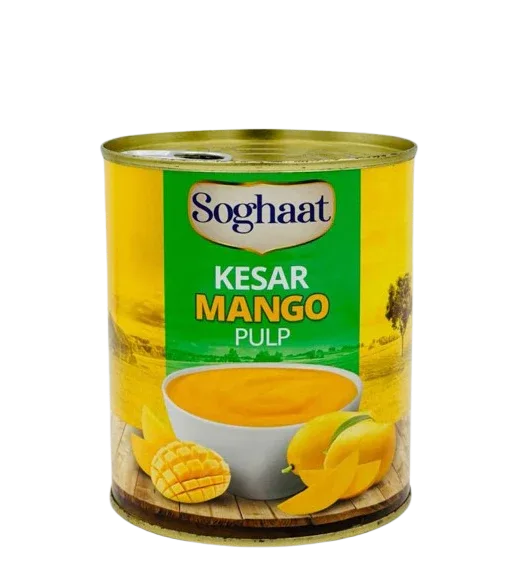 SOGHAAT KESAR MANGO PULP 840G - Kashmir Watan Foodstores