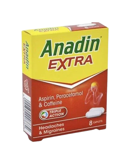ANADIN EXTRA 8 TABLET - Kashmir Watan Foodstores