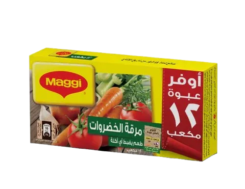 MAGGI VEG CUBES 108G - Kashmir Watan Foodstores