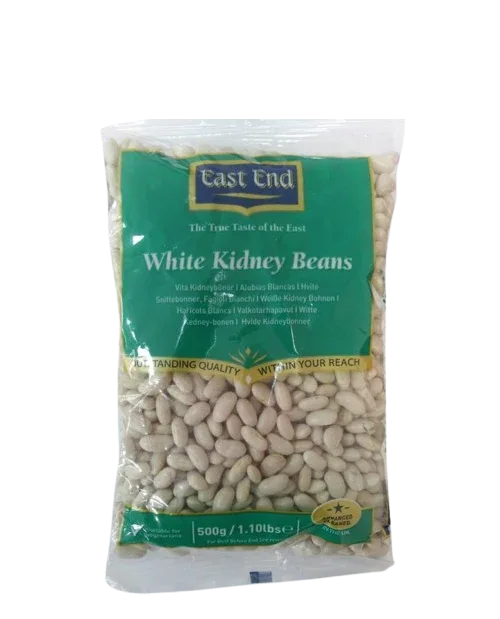EE WHITE KIDNEY BEANS 500G - Kashmir Watan Foodstores