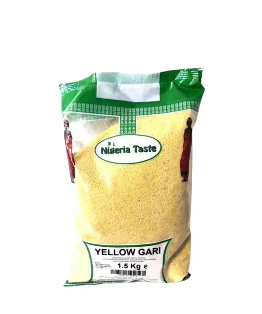 NIGERIA TASTE YELLOW GARI 1.5KG - Kashmir Watan Foodstores