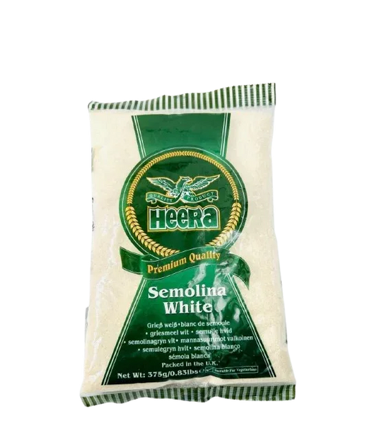 HEERA WHITE SEMOLINA 375G - Kashmir Watan Foodstores