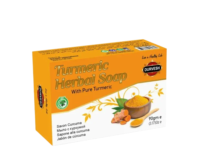 DURVESH TURMERIC HAND SOAP 90G - Kashmir Watan Foodstores