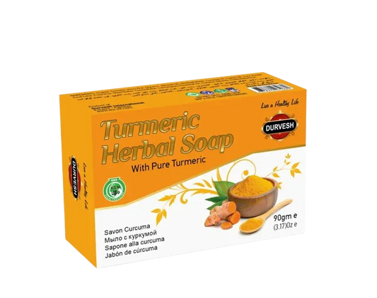 DURVESH TURMERIC HAND SOAP 90G - Kashmir Watan Foodstores