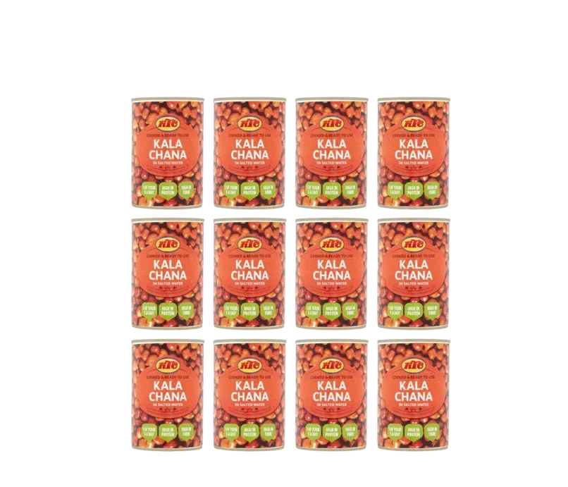 KTC KALA CHANA 12*400G - Kashmir Watan Foodstores