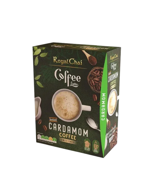 ROYAL COFFEE CARDAMOM SWEETENED 180G - Kashmir Watan Foodstores