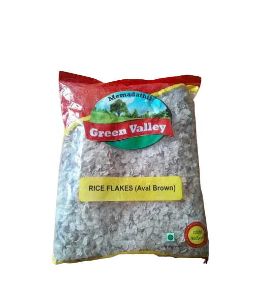 GV RICE FLAKES BROWN THICK 400G - Kashmir Watan Foodstores