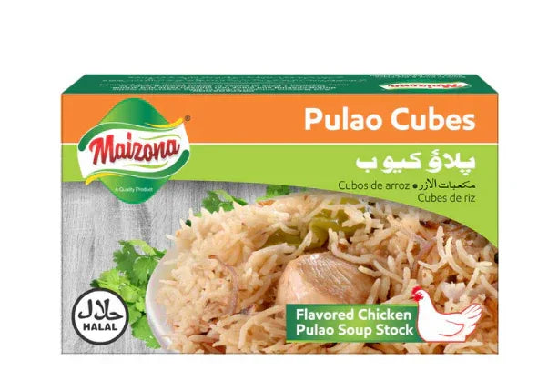 MAIZONA PULAO CUBES 24PCS BOX - Kashmir Watan Foodstores